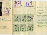 pullila(32)  Kauppias Juho Kalle Oksalan (22.8.1889 - 6.3.1968)valokuvalla varustettu viinakortti